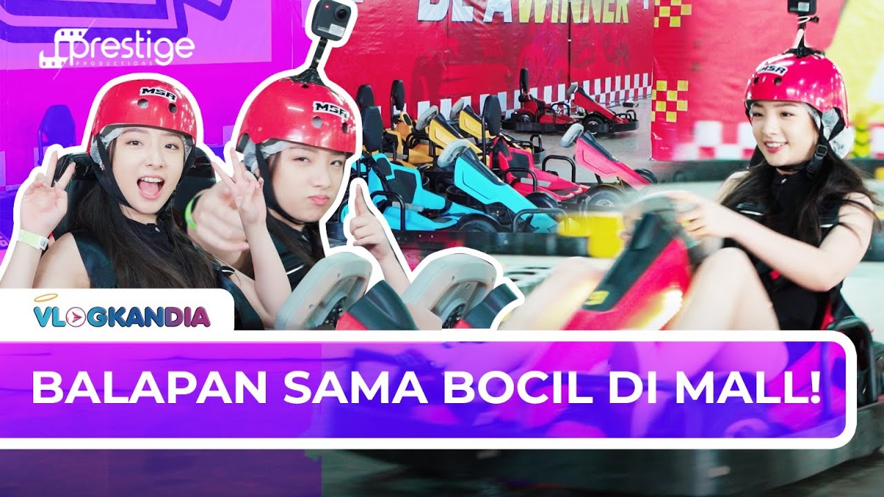 JESSELYN KETAGIHAN MAIN GOKART! SAMPAI AJAK MAIN PENGUNJUNG DI MALL
