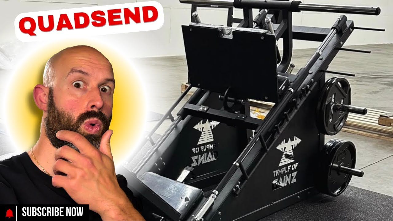 Temple Of Gainz: жим ногами и приседания с квадрицепсами | ПЕРВЫЙ ВЗГЛЯД