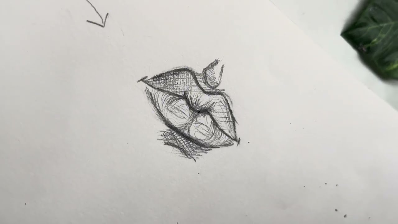 UNIQUE way to make LIPS 👄 😱