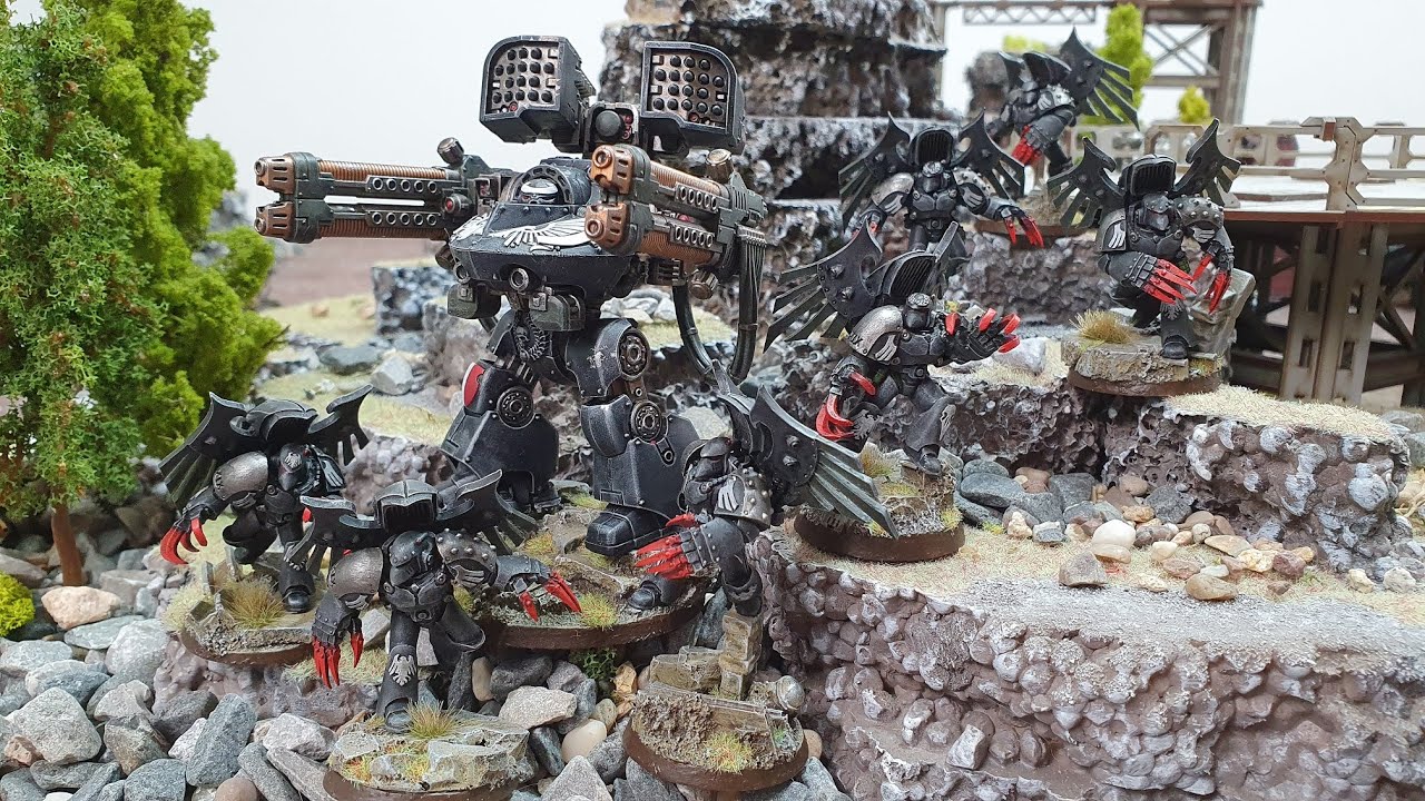 Raven Guard vs World Eaters, Horus Heresy battle report