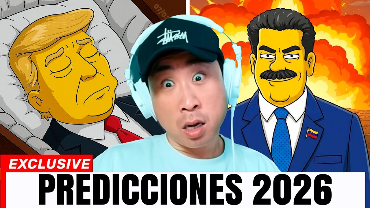 15 Predicciones de los Simpsons para el 2026 😱