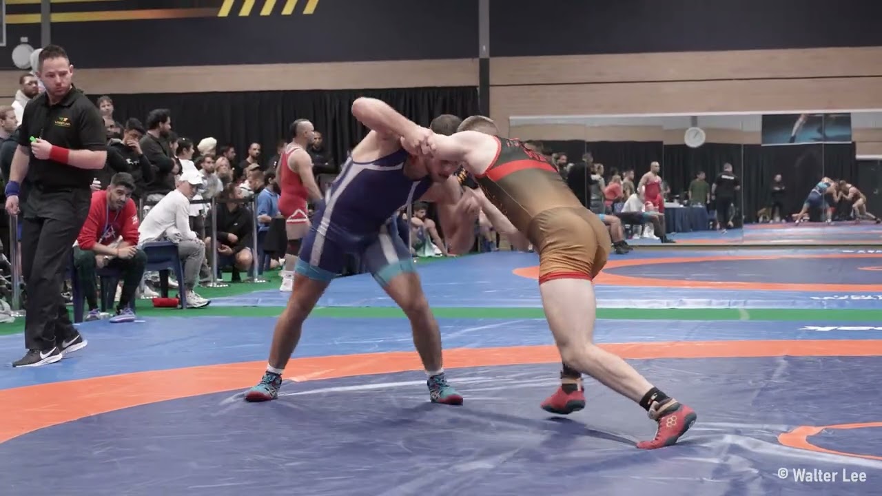 TAYLOR (TJ) PICKERING v ARTEMIS TREPCA [4K VIDEO] - AUSTRALIAN NATIONAL WRESTLING CHAMPIONSHIPS 22