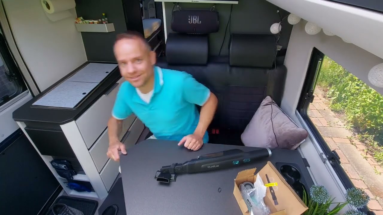 Leistungsstarker Staubsauger für unterwegs im Wohnmobil Kastenwagen Van Adria Twin Supreme 🔋🚐💨🏞️⚡
