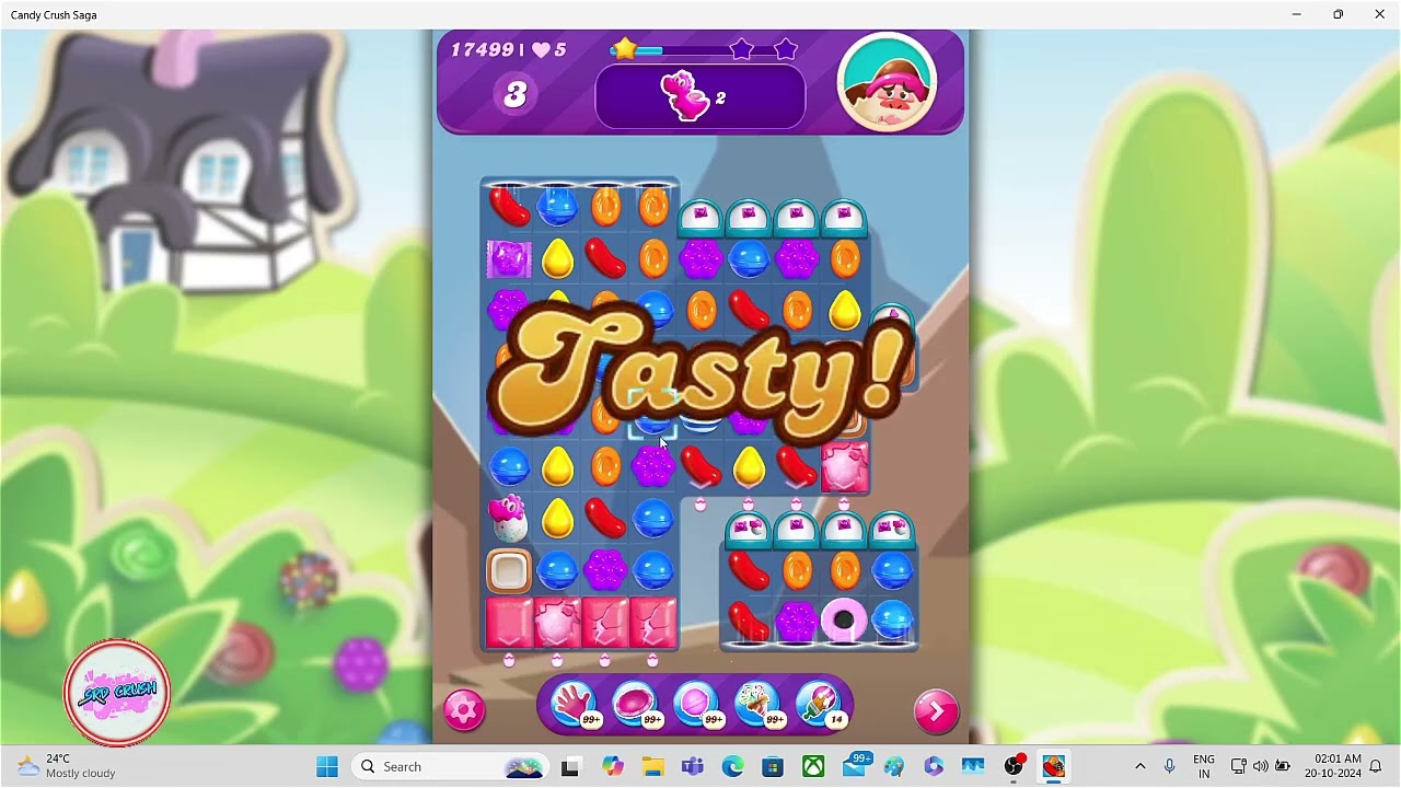 Candy Crush Saga Level 17499