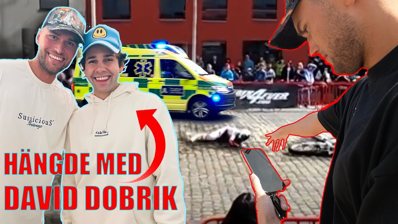 BESÖKER PLATSEN JAG NÄSTAN DOG PÅ OCH TRÄFFAR DAVID DOBRIK!