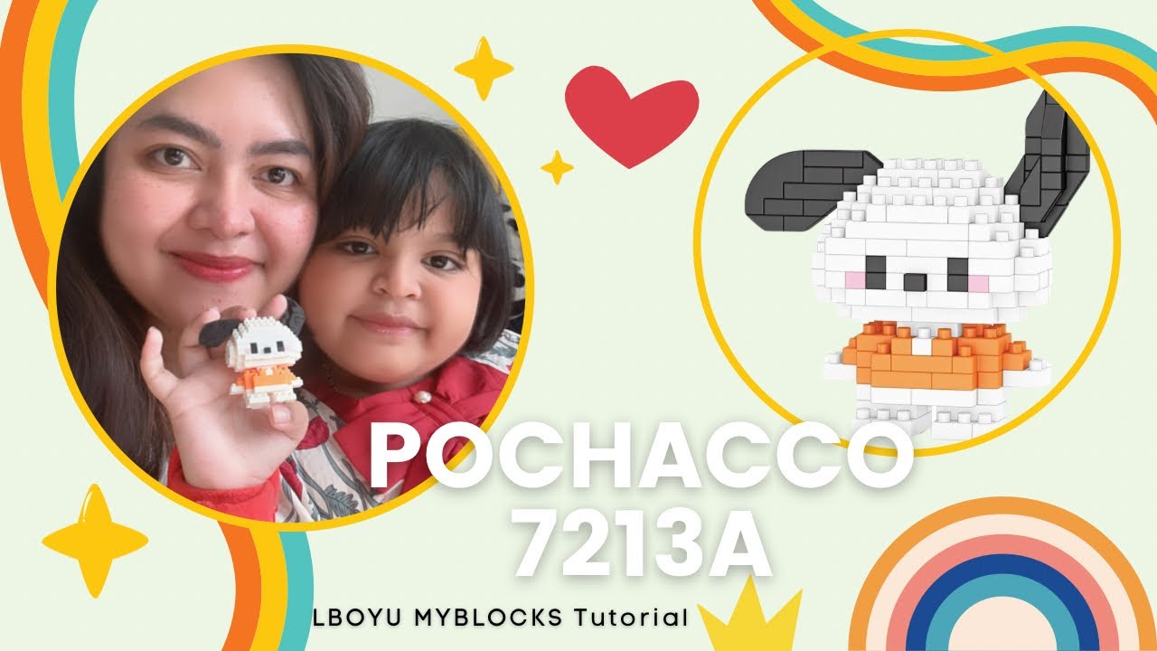 HOW TO BUILD POCHACCO 7213A MY BLOCKS TUTORIAL