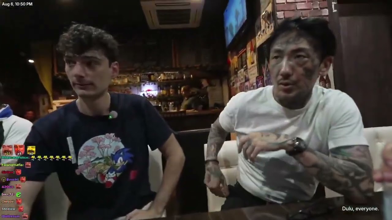 Ice Poseidon Meets a Real Yakuza Member While Streaming in Japan and it Took an Unexpected Turn