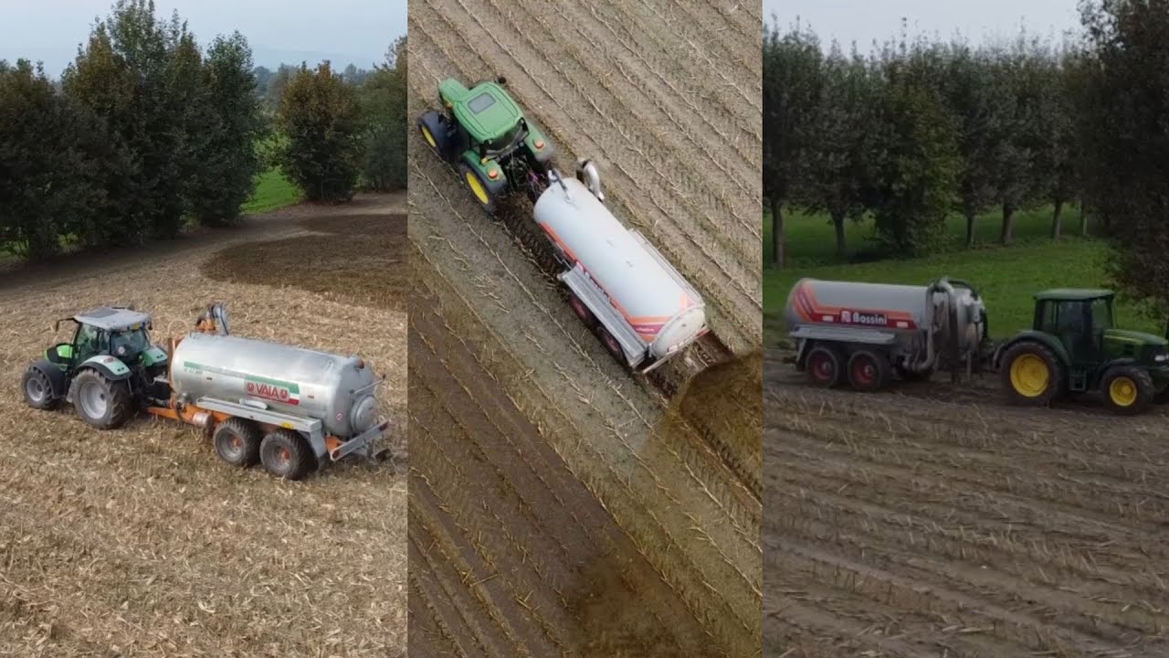 SPARGIMENTO LIQUAME / John Deere & Deutz Fahr