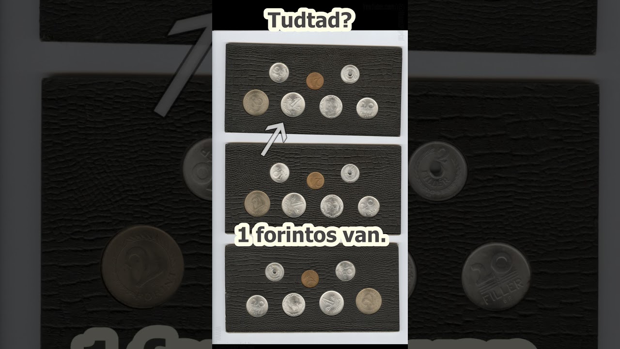 Ebben a forint sorban 1957-es 1 forintos van...