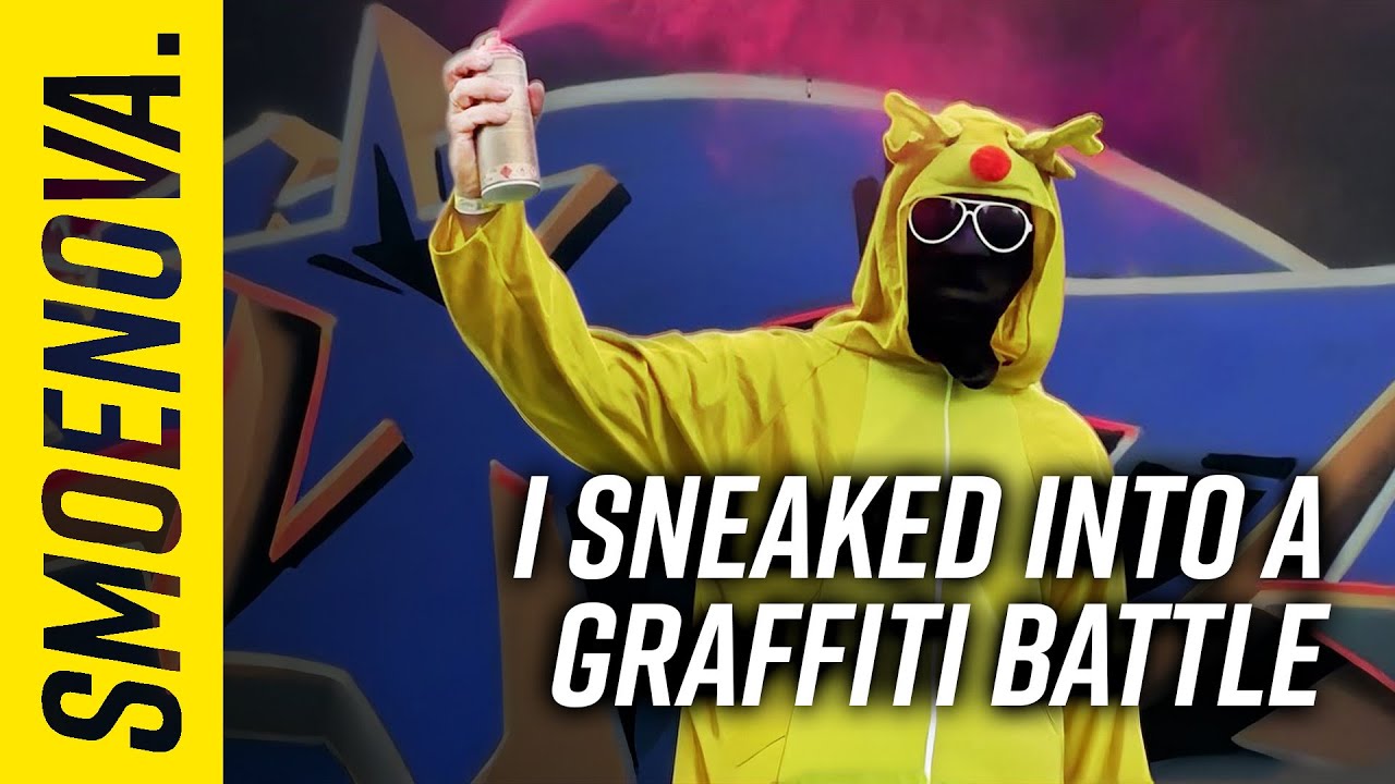 Undercover in a Graffiti Battle – Will they notice?