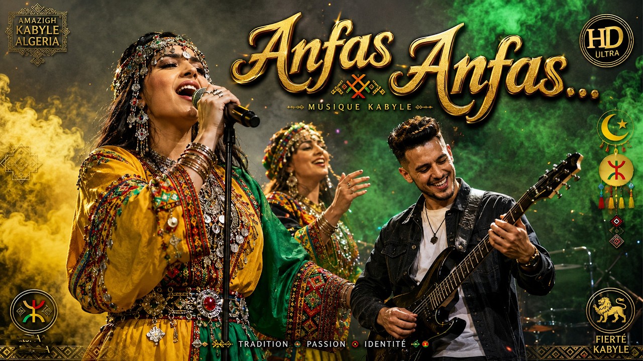 Anfas Anfas | Chanson Kabyle Moderne Inspir&eacute;e de la Tradition Amazighe | Kabylie Music.