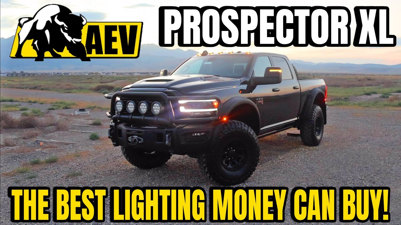 This $130,000 RAM 2500 AEV Prospector XL Has The Best Lighting Ever!