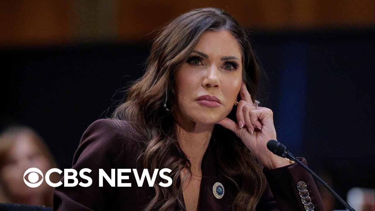 Kristi Noem out as Homeland Security secretary, Trump says | Special Report