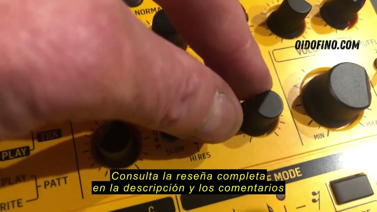 Reseña del Sintetizador de línea de bajo analógico Behringer TD-3-MO-AM 