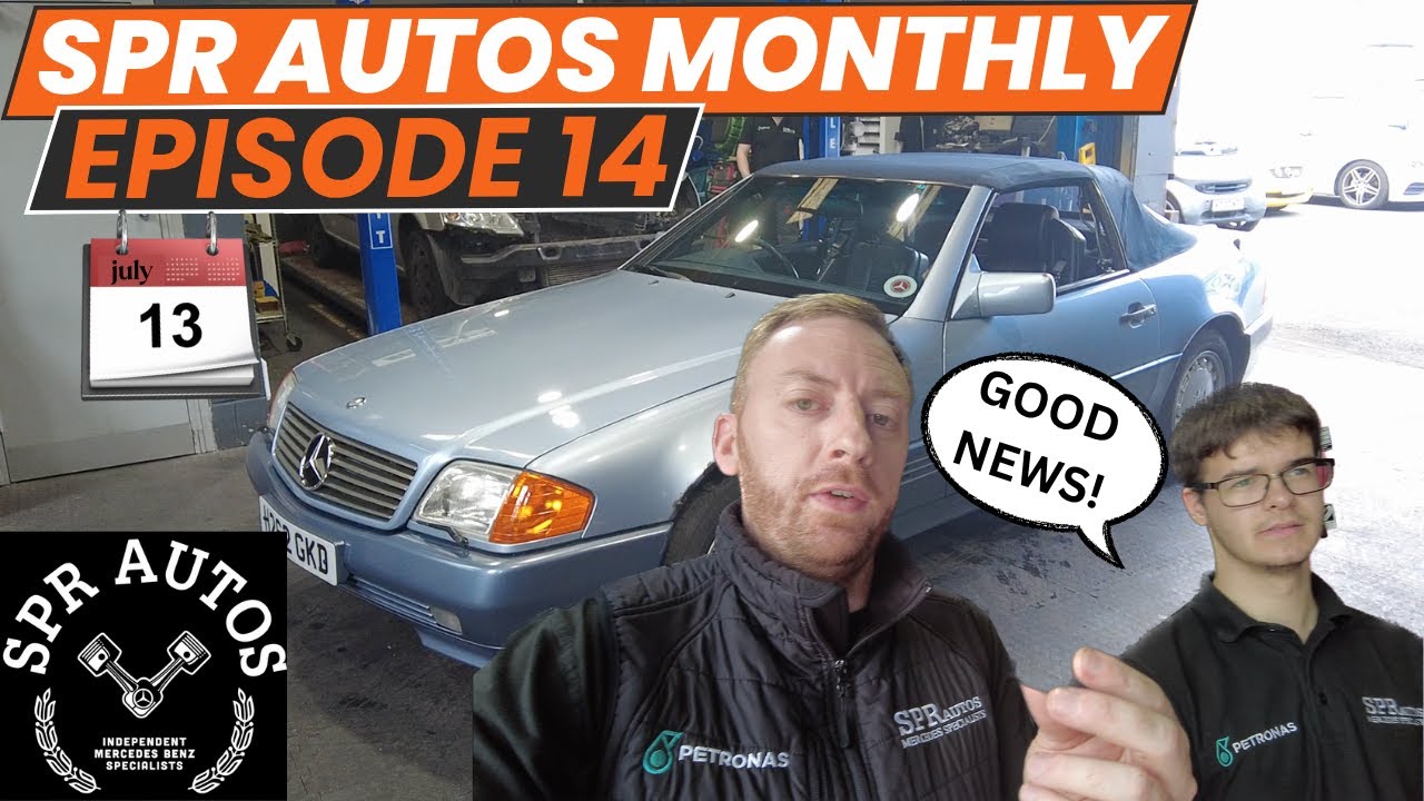SPR Autos Monthly Ep.14: ⚡RARE AMGs, Mercedes Electrical Fixes & Classic SL R129⚠️