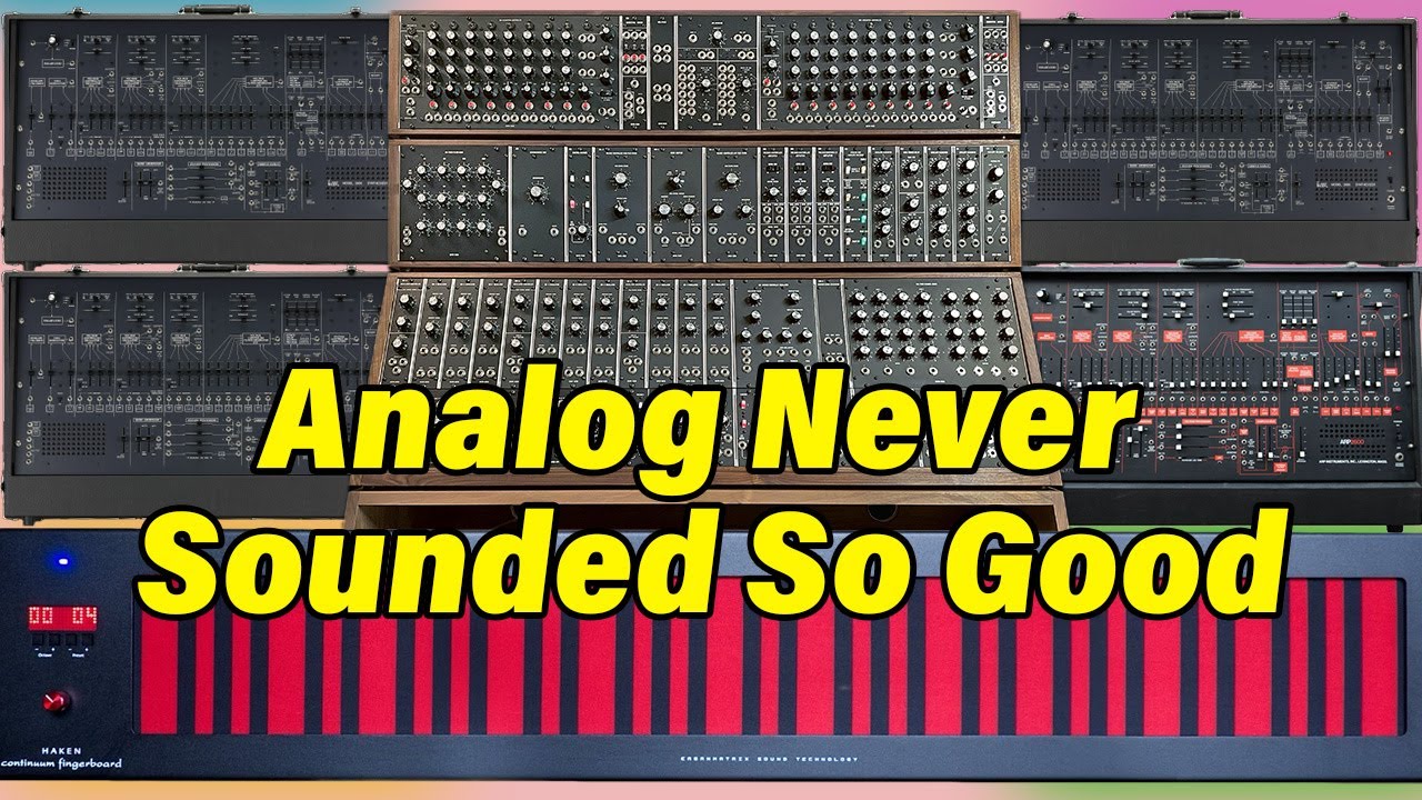 1 Moog Modular, 4 ARP 2600s & Endless Poly Expression with Rob Rosen