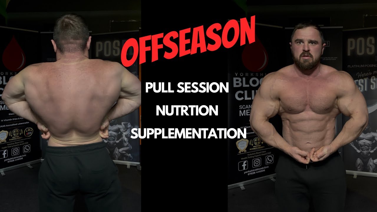 WE ARE BACK ON THE HEAVY STUFF! PULL SESSION, EVERY MEAL, ALL THE SUPPS, GROW SEASON IS HERE!
