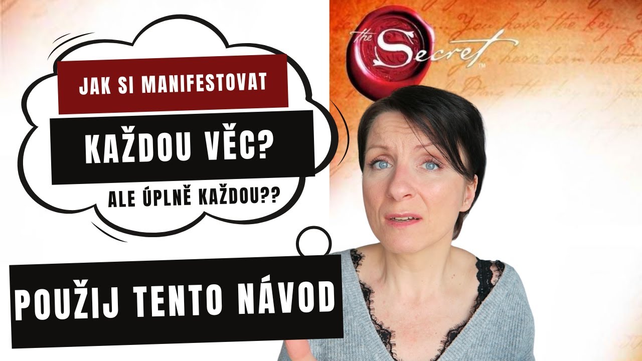 JAK SI SPRÁVNĚ MANIFESTOVAT KROK ZA KROKEM  | emoční stupnice & TECHNIKA make a wish movie