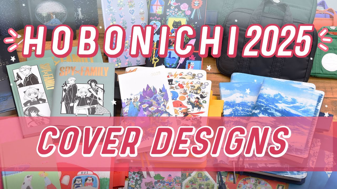Hobonichi 2025: All Original, Cousin, Weeks, & HON Cover Designs