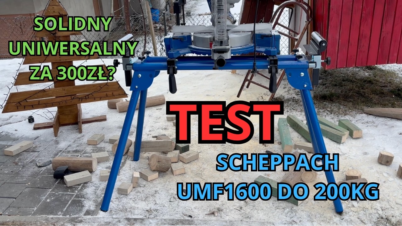 Stół pod ukośnice SCHEPPACH UMF1600 TEST