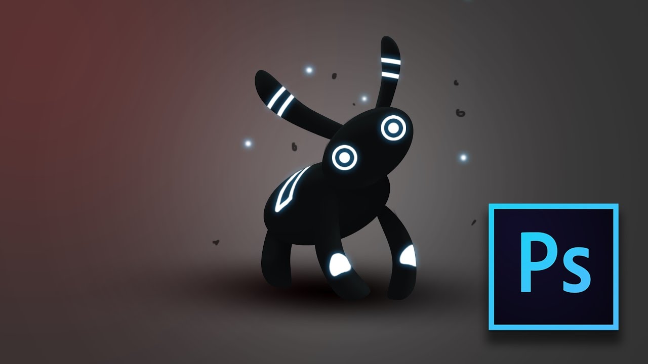 Game Design Character in Photoshop - full character design art in Photoshop