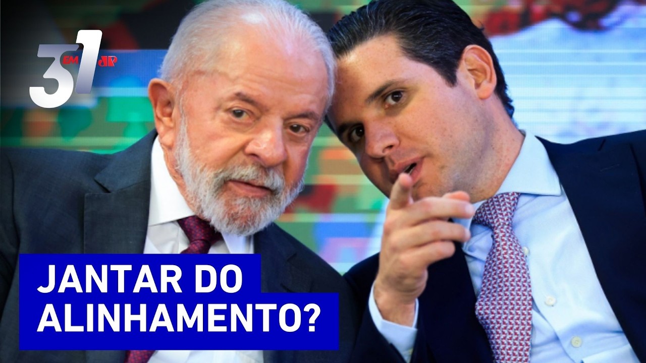 Lula recebe Hugo Motta em jantar para alinhar pautas do Congresso