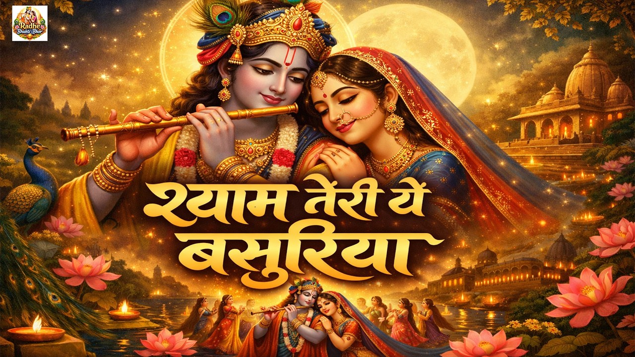 New Radha Krishn Bhajan | Shyam Teri Ye Basuriya | श्याम तेरी ये बसुरिया | Lofi version Song