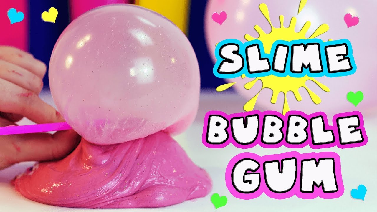 SLIME CHEWING GUM - TUTO FACILE