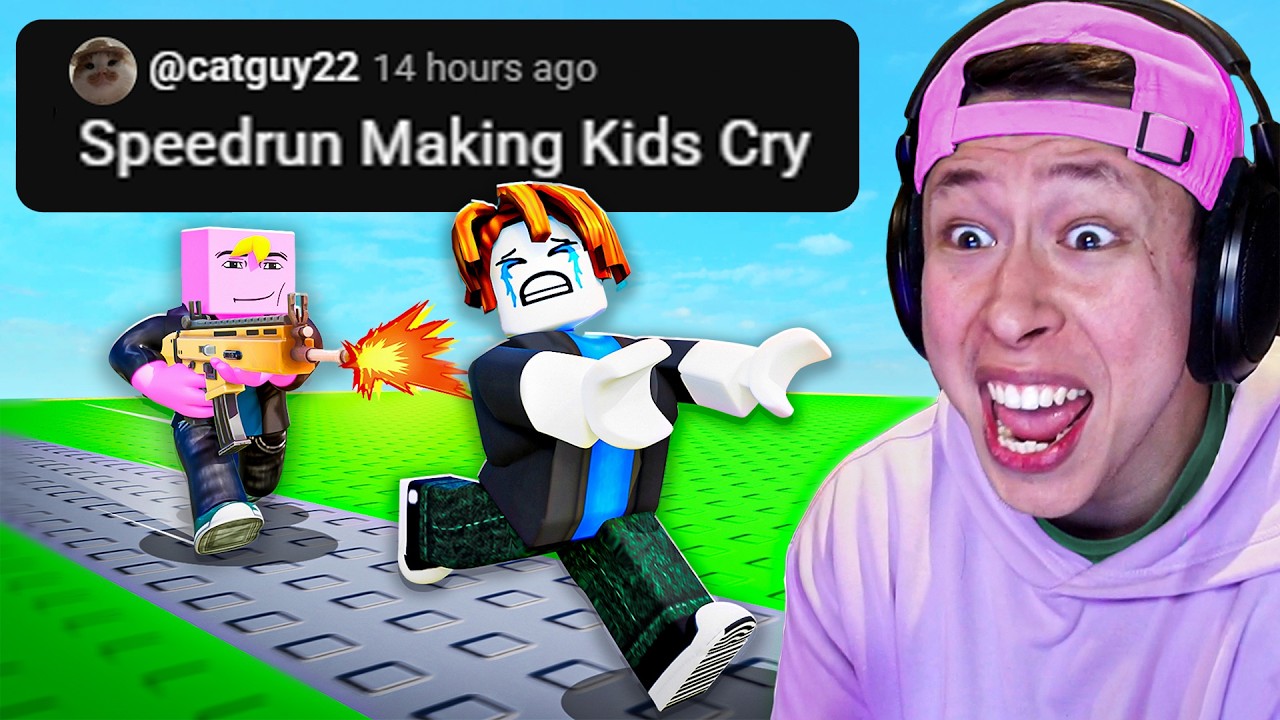 Doing Your CURSED Roblox Speedruns...