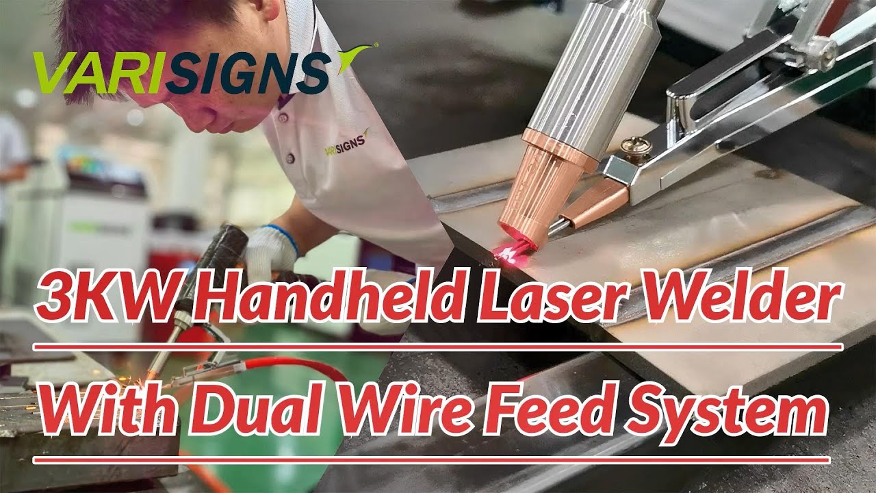 3KW Handheld Laser Welder Revolutionizes Thicker Material Welding!