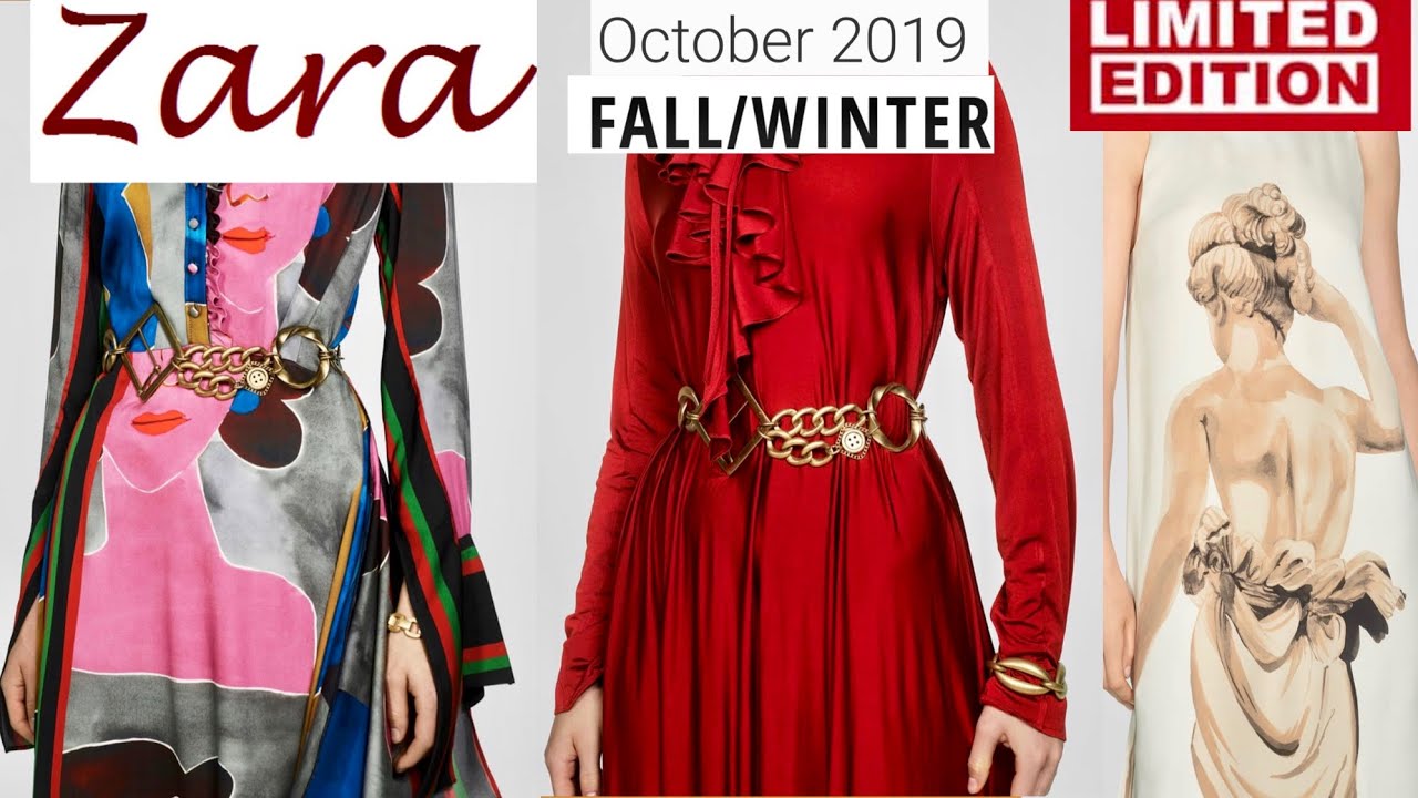 Zara Fall Winter Collection October 2019 | Zara Limited Edition 2019 | Zara Women's New In Clothes