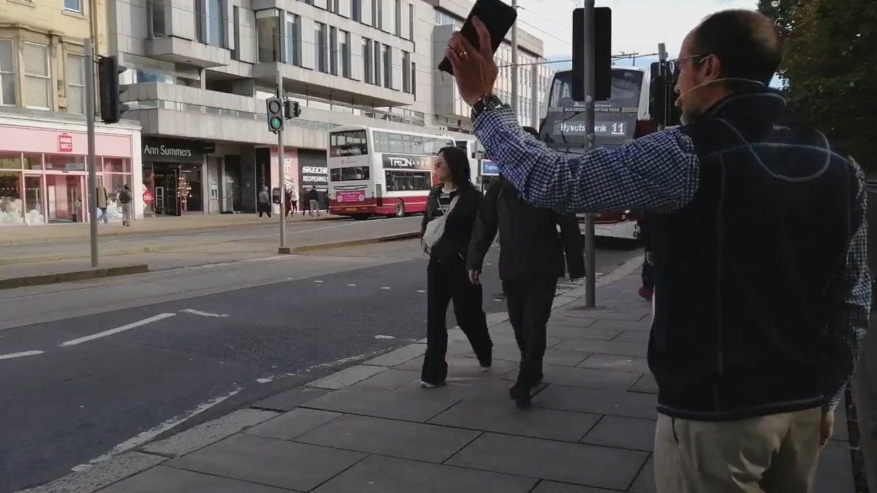 Street Preaching, Edinburgh, Scotland