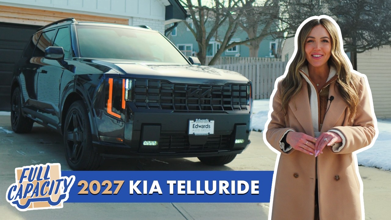 2027 Kia Telluride X-Line EX Review — Family SUV With Snow-Ready Capability