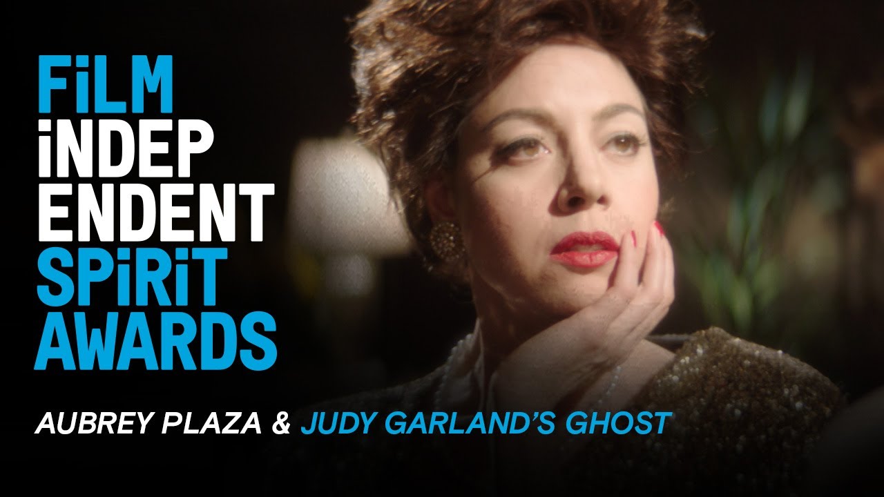 Aubrey Plaza meets the ghost of Judy Garland | 35th Film Independent Spirit Awards