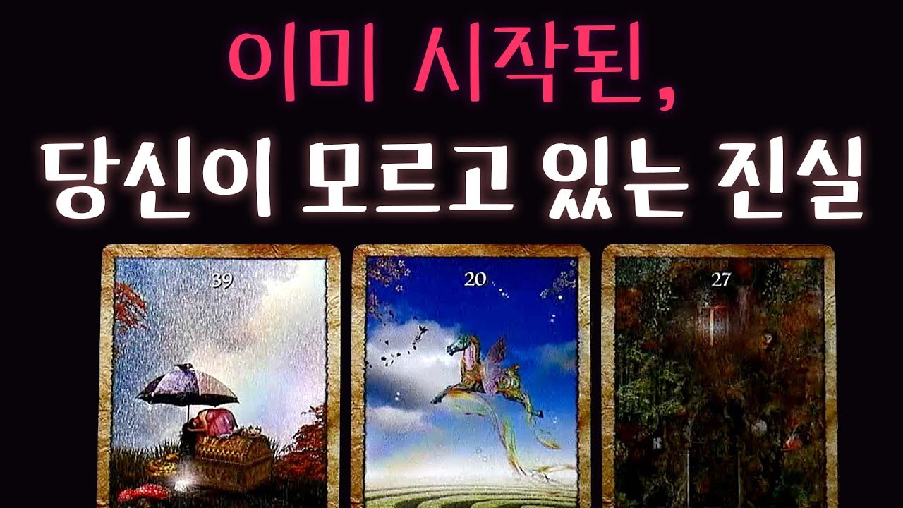 [타로]✨이미 시작된, 당신이 모르고 있는 진실☀️