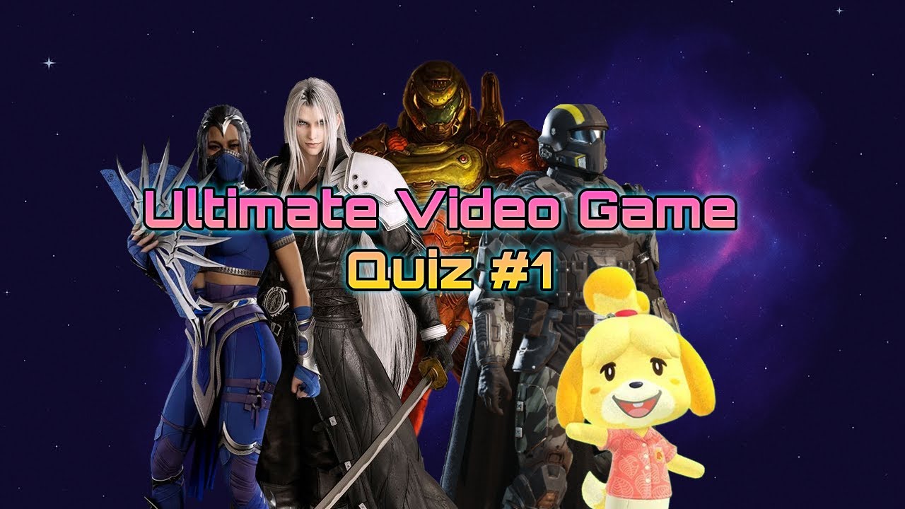 The Ultimate Video Game Quiz — Only True Gamers Can Score 50/50!