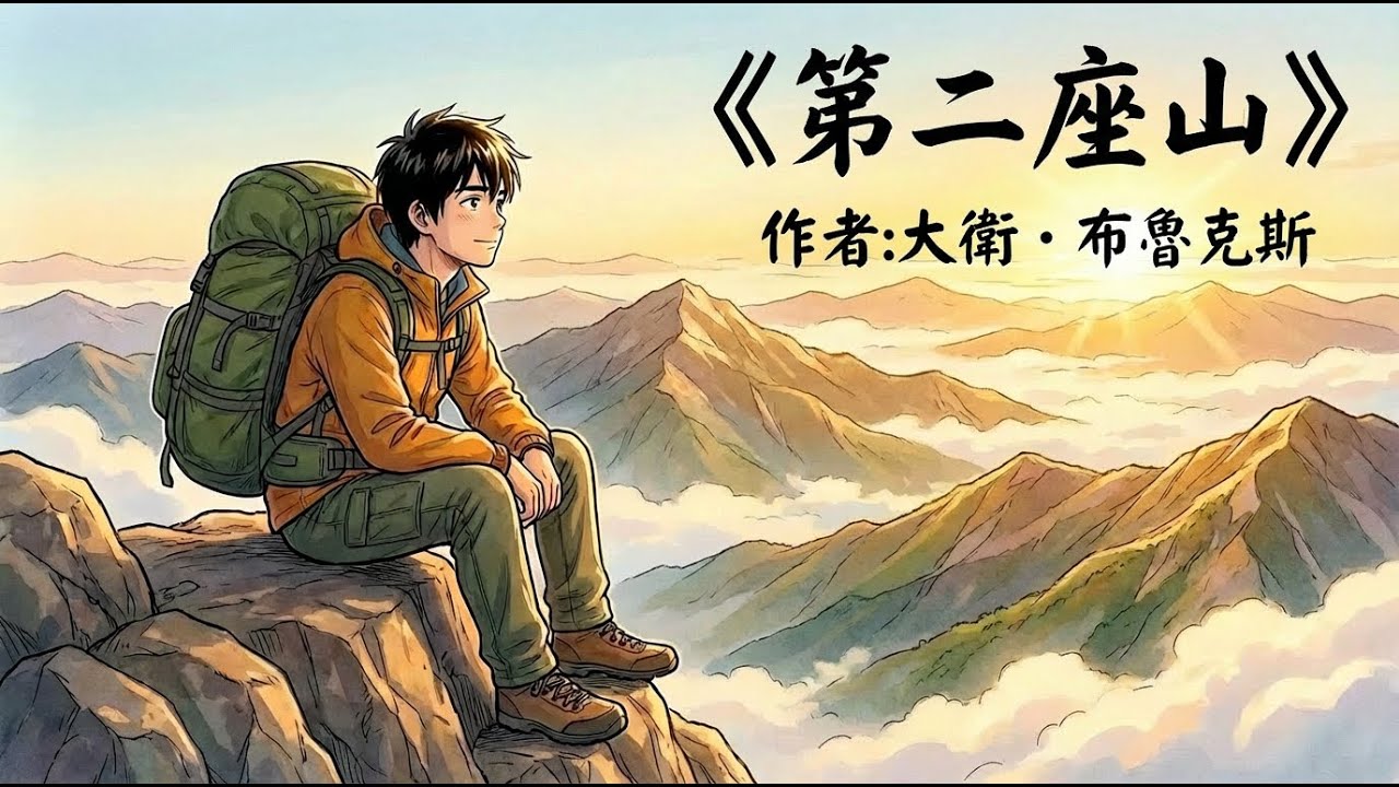 人生有聲書《第二座山》（The Second Mountain : The Quest for a Moral Life） 大衛．布魯克斯 | 寫給站在人生分水嶺的你 | 