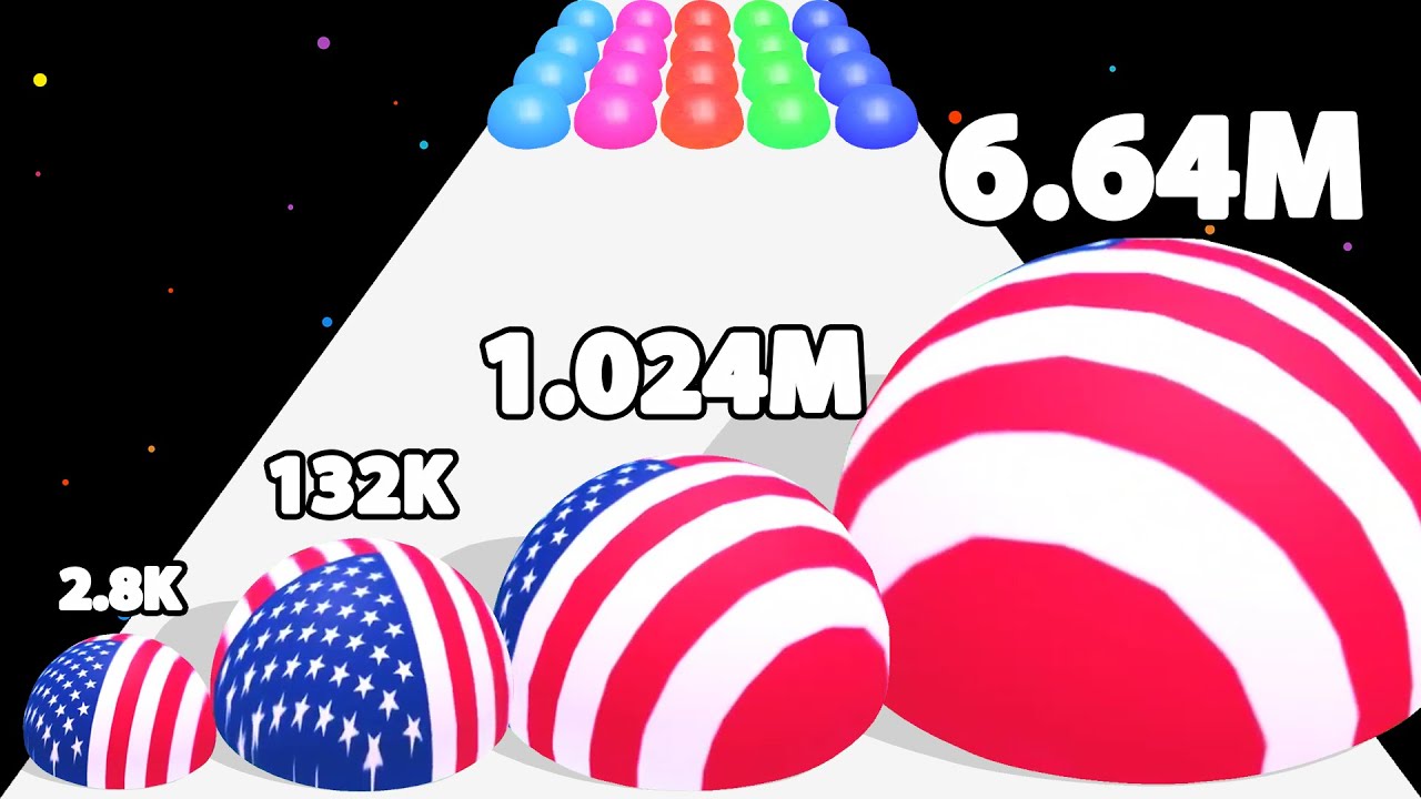 GROW YOUR COUNTRY (Roblox) Eat Blob Simulator SATISFYING Video Games