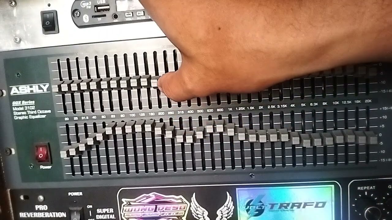 Pembagian Frequensi di Equalizer Sub, Low, Mid, High
