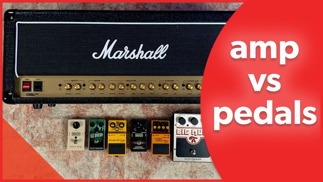 Marshall DSL vs Overdrive, Distortion, Fuzz and Boost