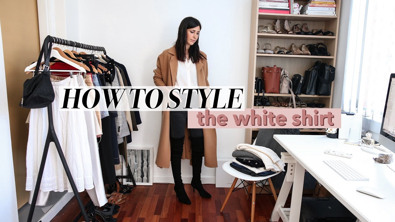 HOW TO STYLE A WHITE SHIRT - 20 Outfit Ideas | Mademoiselle