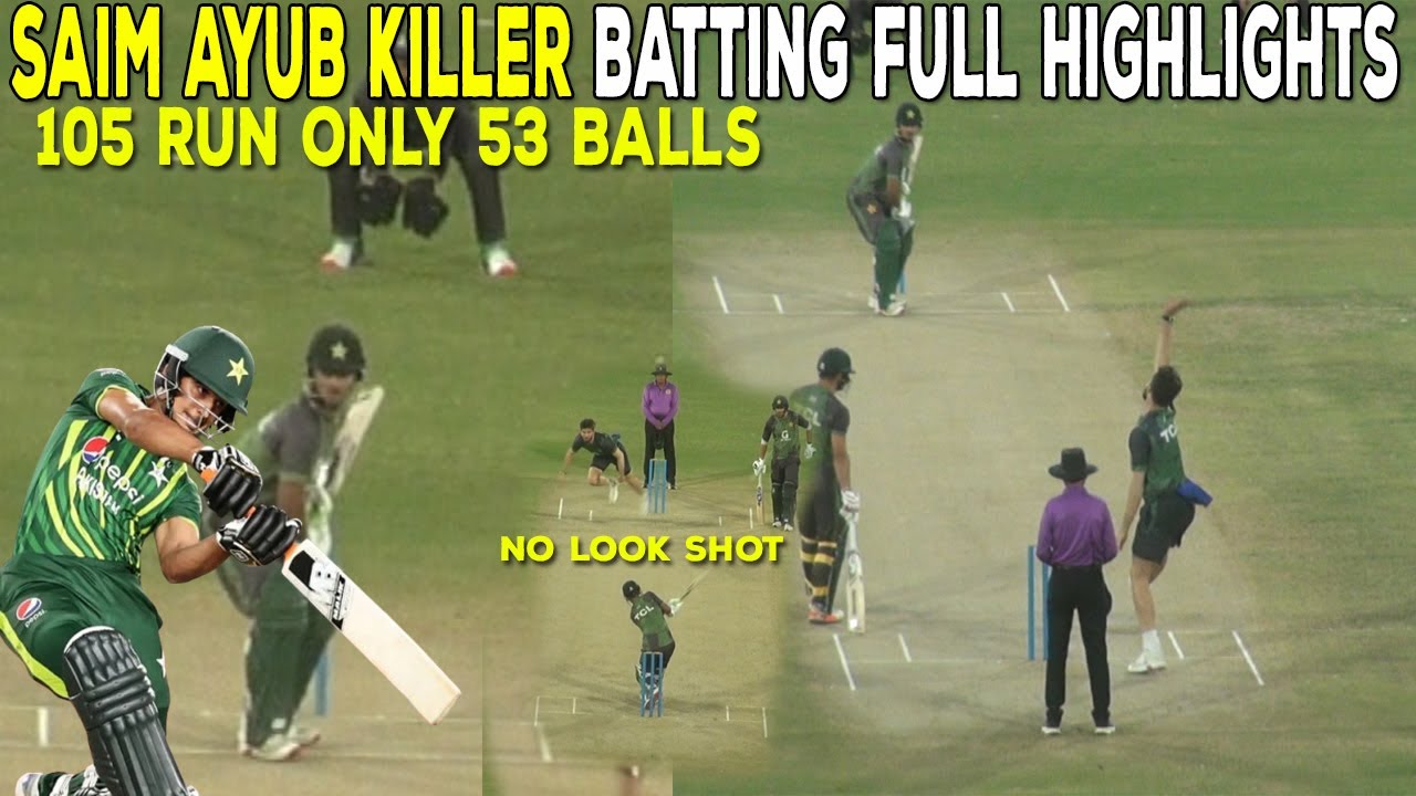Saim Ayub 105 In 53 Balls | Intra Squad Practice Match | Camp Day 5 | Practice Match