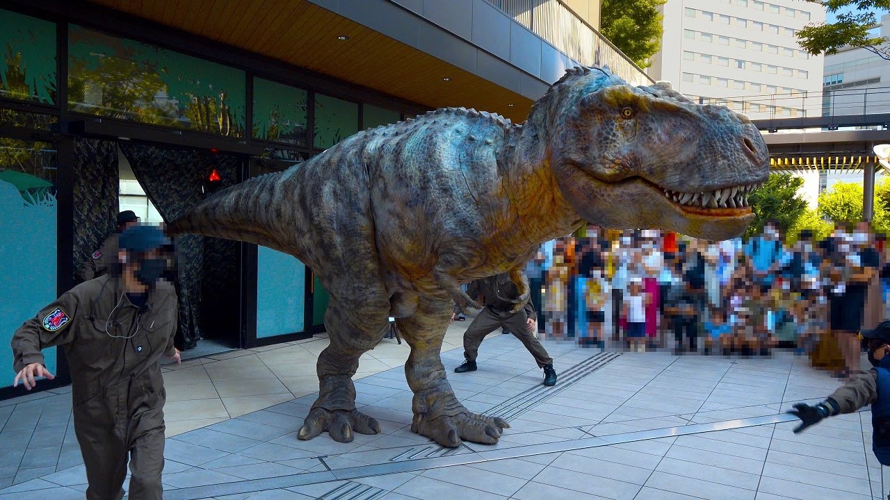 【GREEN SPRINGS】DINO-A-LIVEティラノサウルス ✖ 館長登場！レア会／DINO-A-LIVE Tyrannosaurus ✖ Director Special Greeting