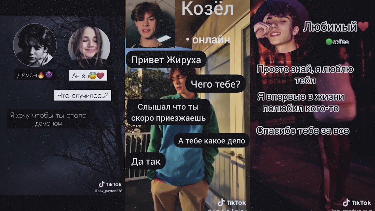 ПЕРЕПИСКИ С АМЕРИКАНСКИМИ ТИКТОКЕРАМИ