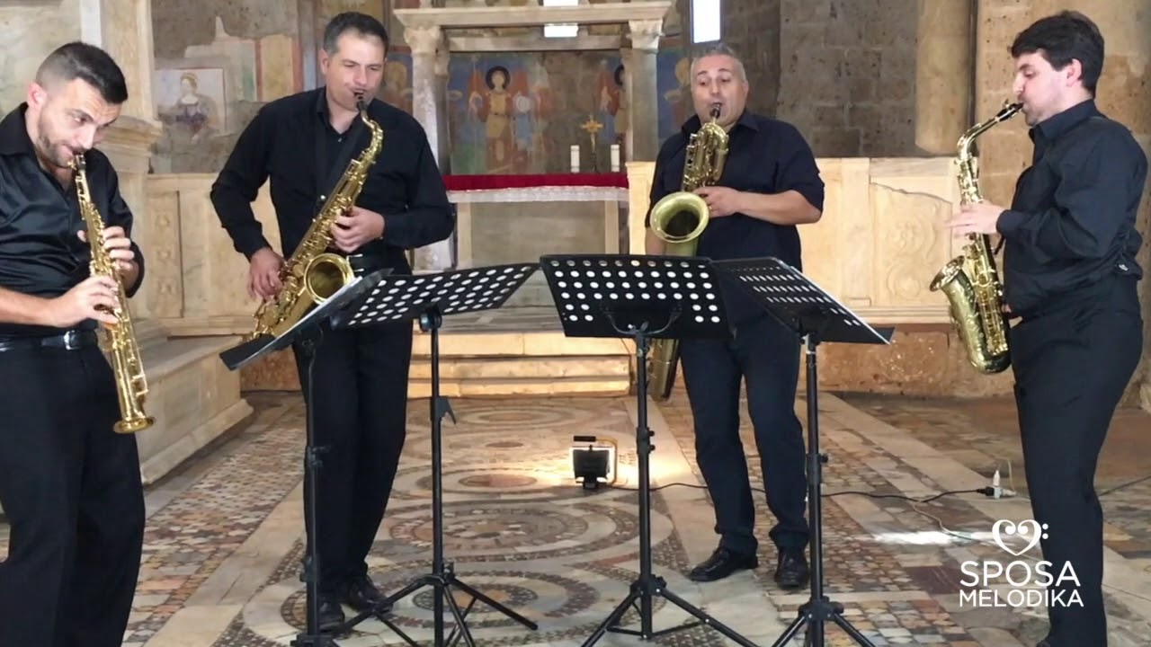 Palladio – Sax Quartet Live | Musica Elegante per Matrimoni a Roma