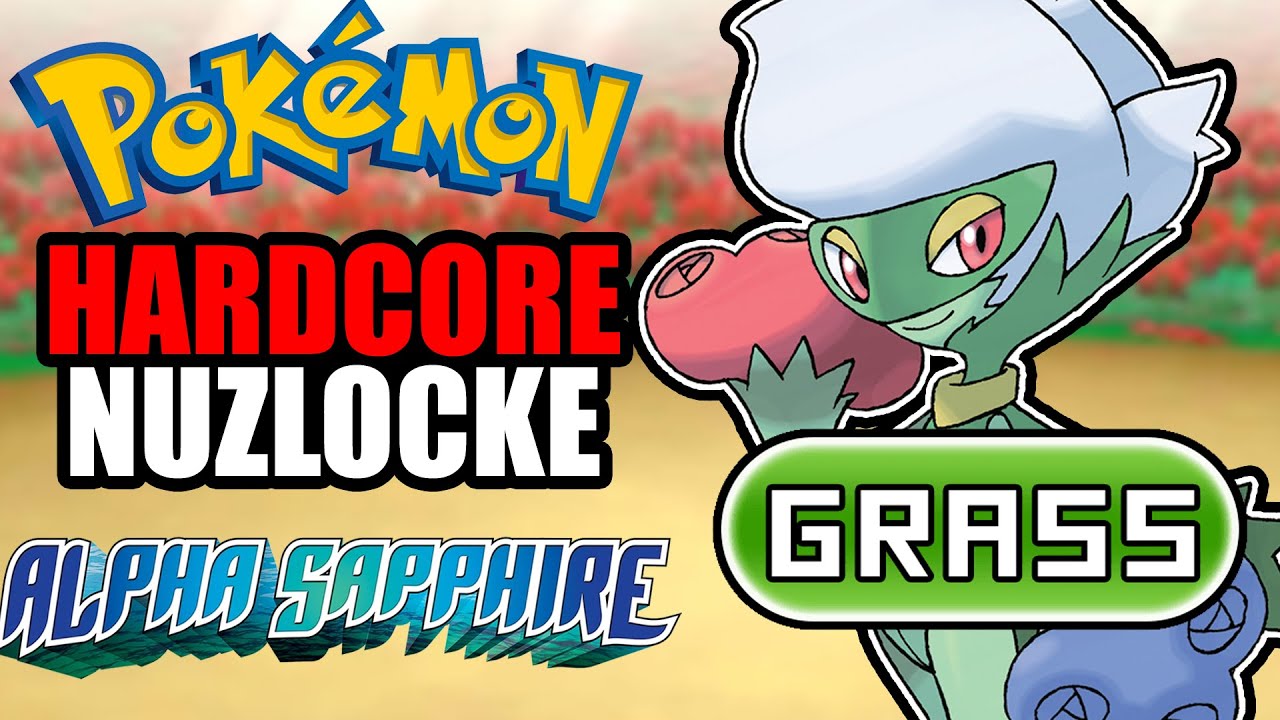 Pokemon Alpha Sapphire Hardcore Nuzlocke — только травяные типы!
