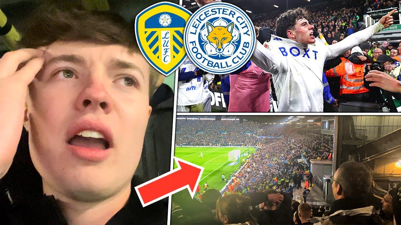 Elland Road ERUPTS As Leeds BEAT Leicester | Leeds Limbs | Leeds United 3-1 Leicester Matchday Vlog