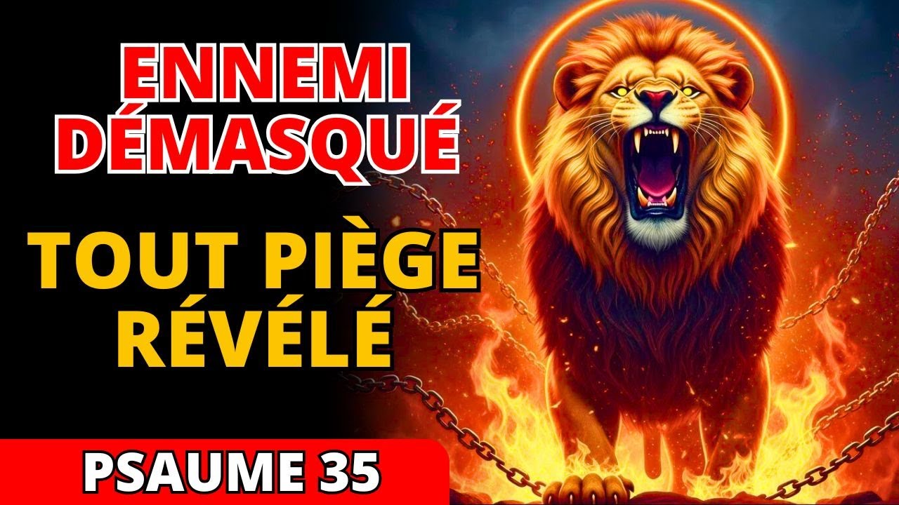 🔥 Psaume 35 : Dieu EXPOSE celui qui travaille en secret contre vous, ce soir tout change