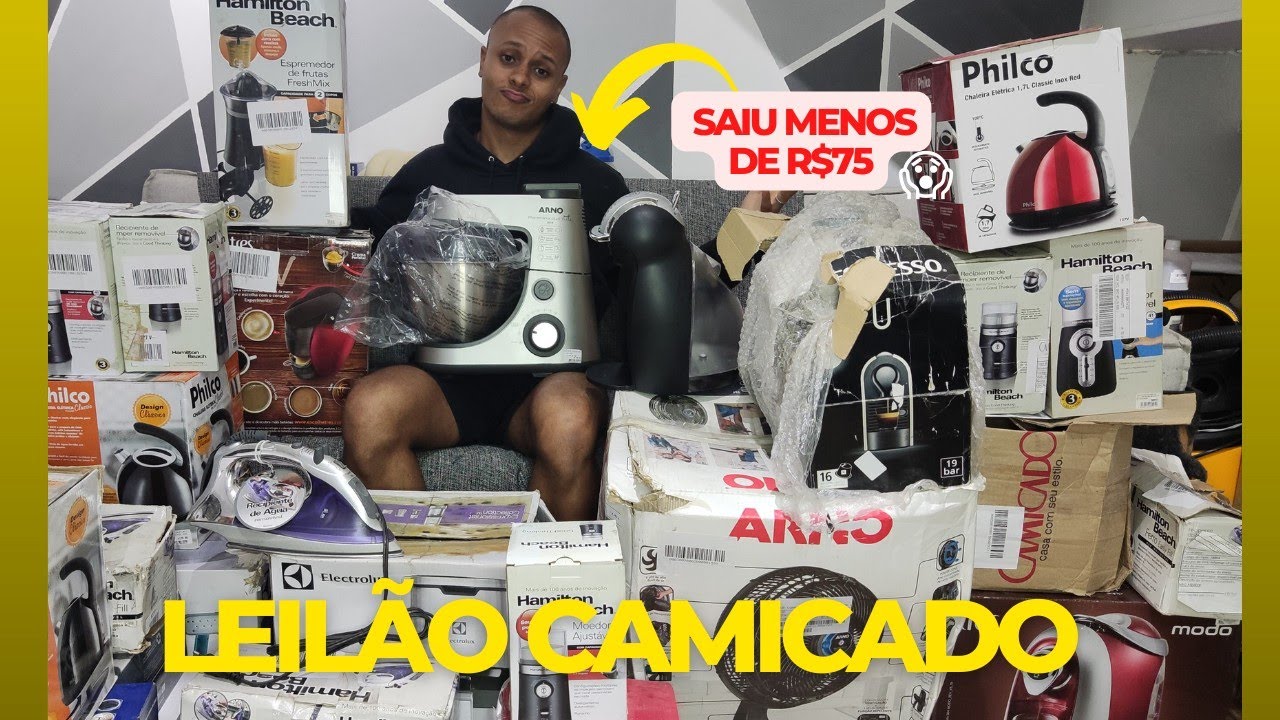 Leilão lojas Camicado resultado - Parte 1