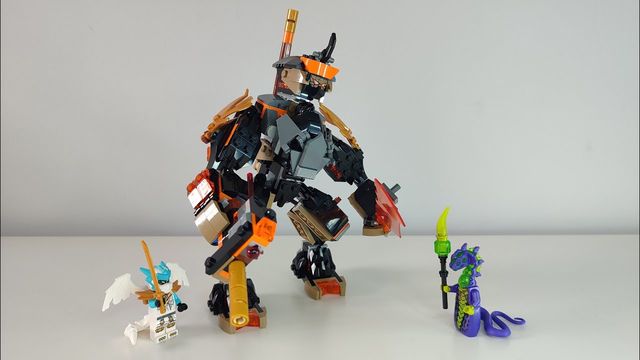 LEGO Ninjago - 71854 - Механик и дракон Зейн из миссии Коула - Быстрая сборка -